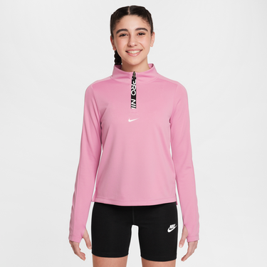 Пуловер Nike Dri-FIT Pro Long Sleeve Half-Zip Top Розово | FN9025-646, 0
