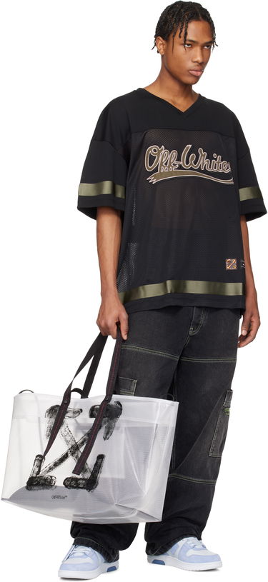 Голяма пазарска чанта Off-White Off-White Ripstop Day Off Tote Bag Бяло | OMNA20KS25FAB0017910, 3
