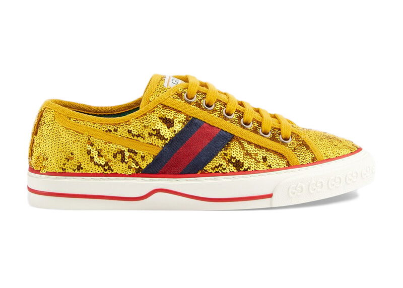 Кецове и обувки Gucci Tennis 1977 'Gold' W Жълто | 6464382MO10-8060, 0