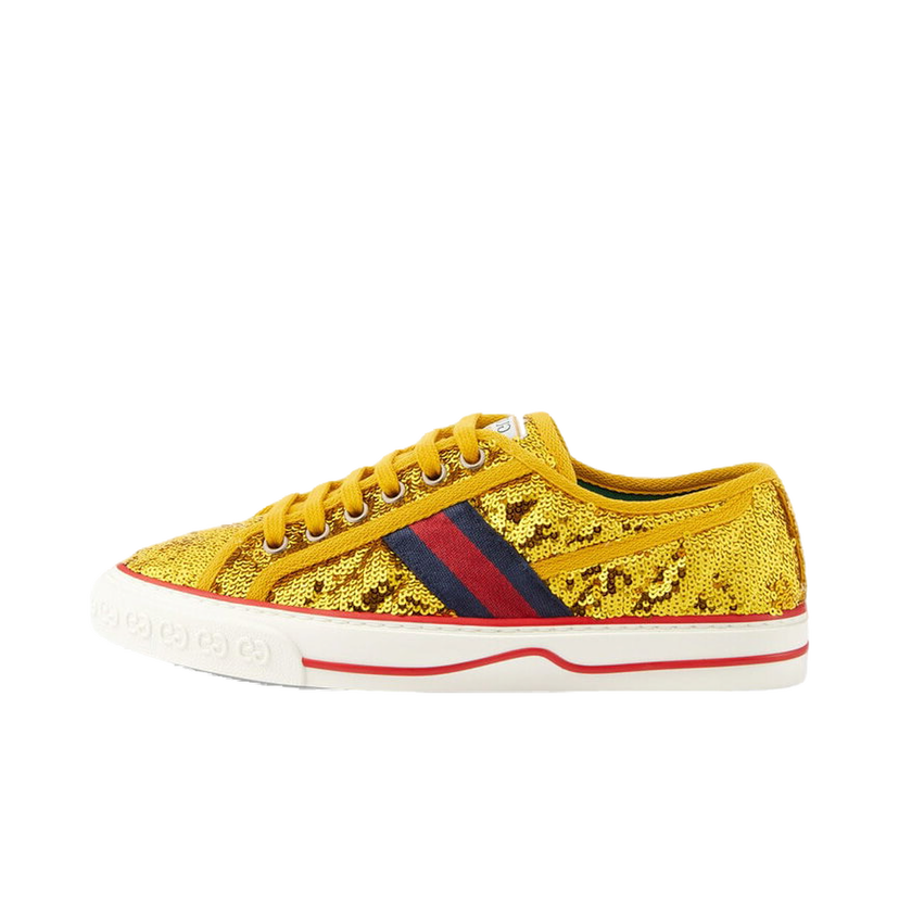 Кецове и обувки Gucci Tennis 1977 'Gold' W Жълто | 6464382MO10-8060