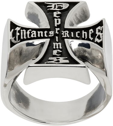 Пръстен Enfants Riches Déprimés Enfants Riches Déprimés Cross Ring Сиво | 140-218, 0