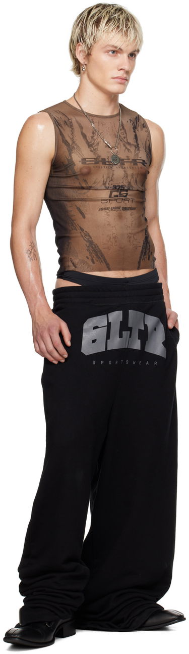 Потник Jean Paul Gaultier Shayne Oliver Edition 'GS Sport' Graphic Tank Top Кафяво | 24/27-U-DB034-T550-6700, 4