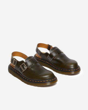 Кецове и обувки Dr. Martens Jorge Slingback Mule "Green" Кафяво | 30939275, 1