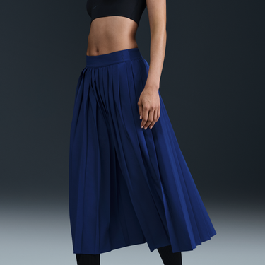 Риза Nike 24.7 PerfectStretch Dri-FIT Pleated Skirt Синьо | HQ8153-455, 2