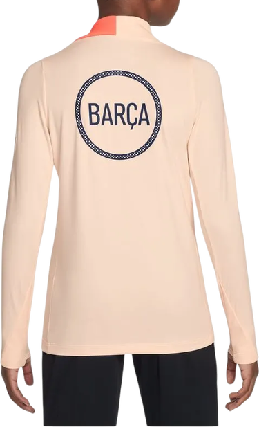Тениска Nike FC Barcelona Dri-FIT Strike Soccer Drill Top Бежово | hm4154-808, 1