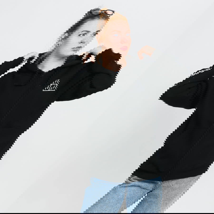 Суитчър HUF All Means TT FZ Hoodie Черно | 076267, 0