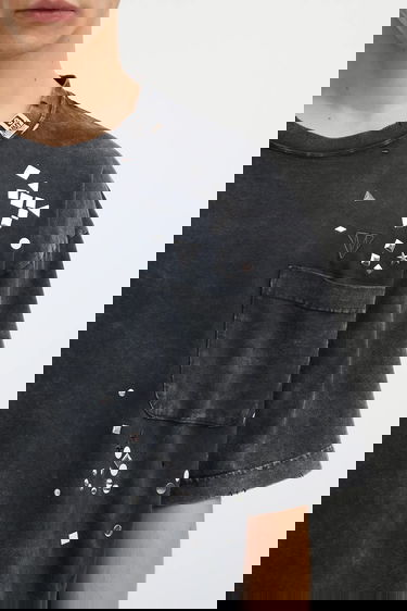Тениска Maison MIHARA YASUHIRO Maison MIHARA YASUHIRO Embellished Bleached T-Shirt Черно | A15TS631, 3