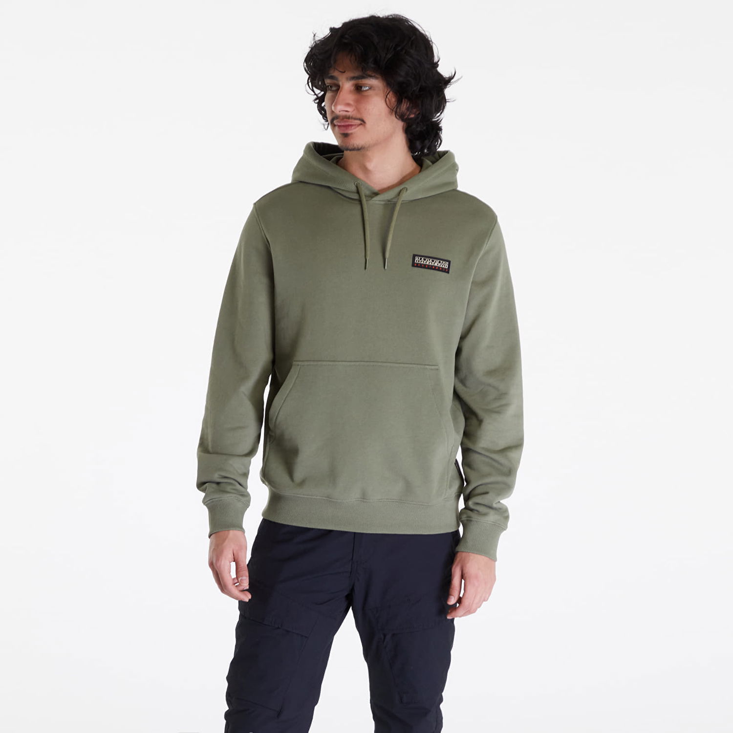 Суитчър Napapijri Iaato H S Sweatshirt Зелено | NP0A4HPAGAE1, 0
