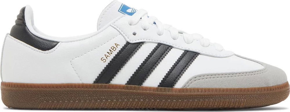 Кецове и обувки adidas Originals Samba Vegan "White Gum" Бяло | H01877, 1