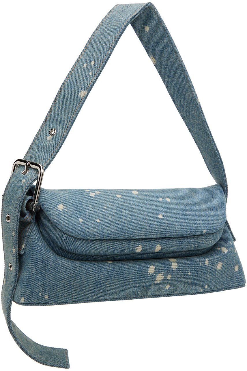 Чанта през рамо OSOI Bleached Denim Shoulder Bag Синьо | 24SB010-16-04, 1