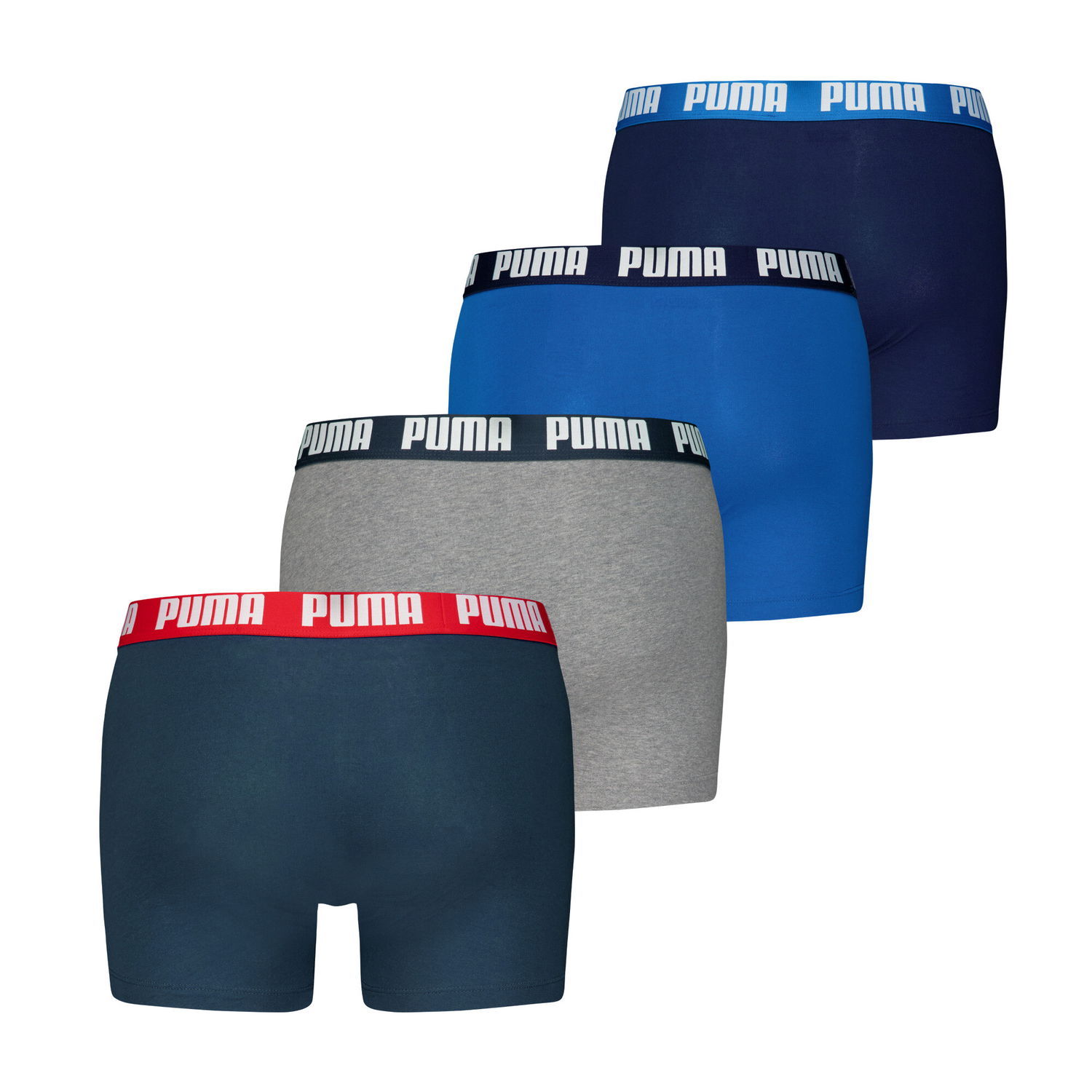 Боксерки Puma Men's Boxer Briefs, 4-Pack Многоцветен | 938438_01, 1