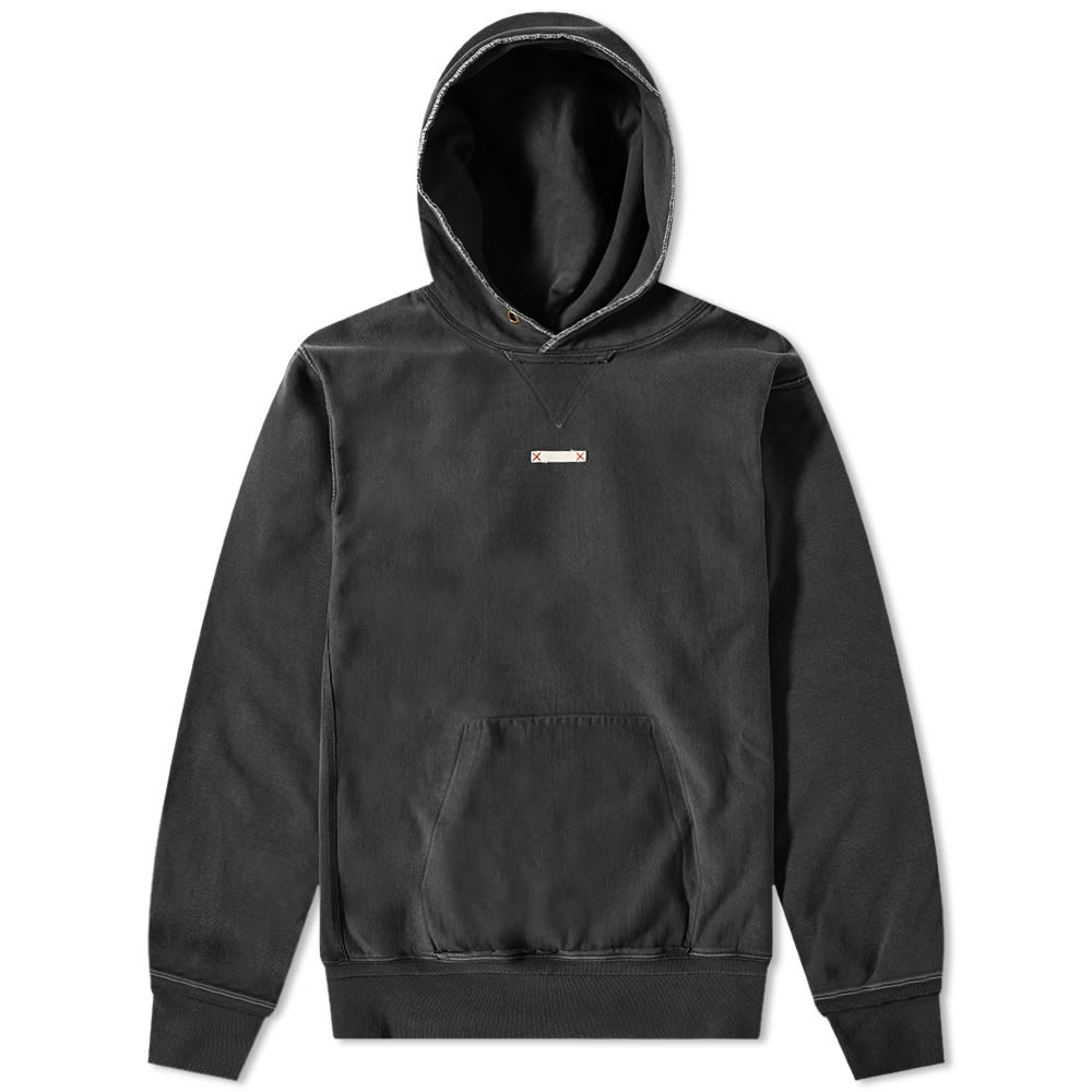 Суитчър Maison Margiela Name Tag Hoody Черно | S50GU0190-S25520-900, 0