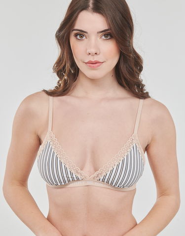 Сутиен Tommy Hilfiger Triangle and Bralettes UNLINED TRIANGLE PRT Бежово | UW0UW04464-0F8, 4