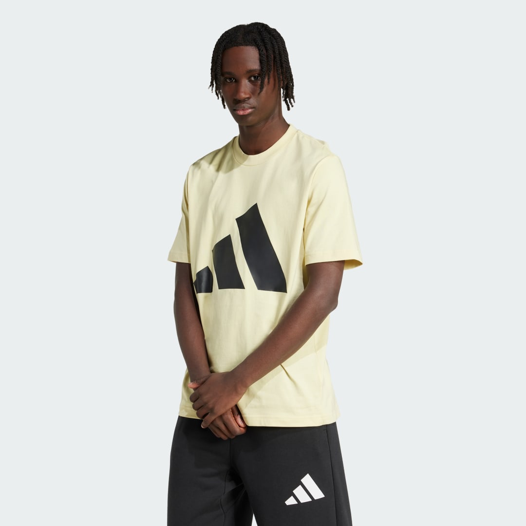 Тениска adidas Performance Essentials Big Logo T-Shirt Жълто | JE8930, 0