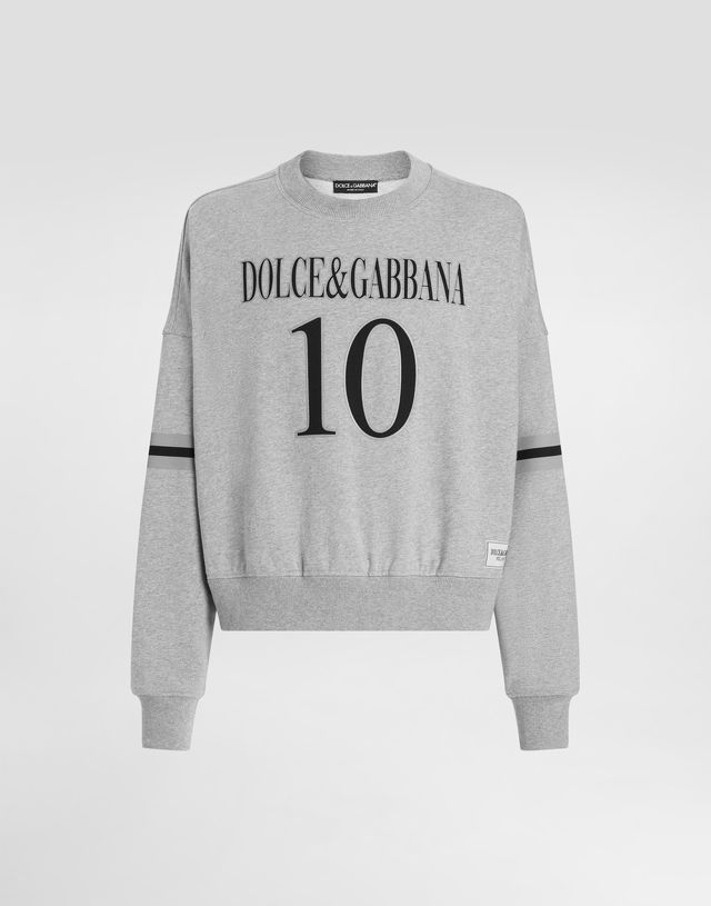 Dolce & Gabbana Cotton Sweatshirt With Logo