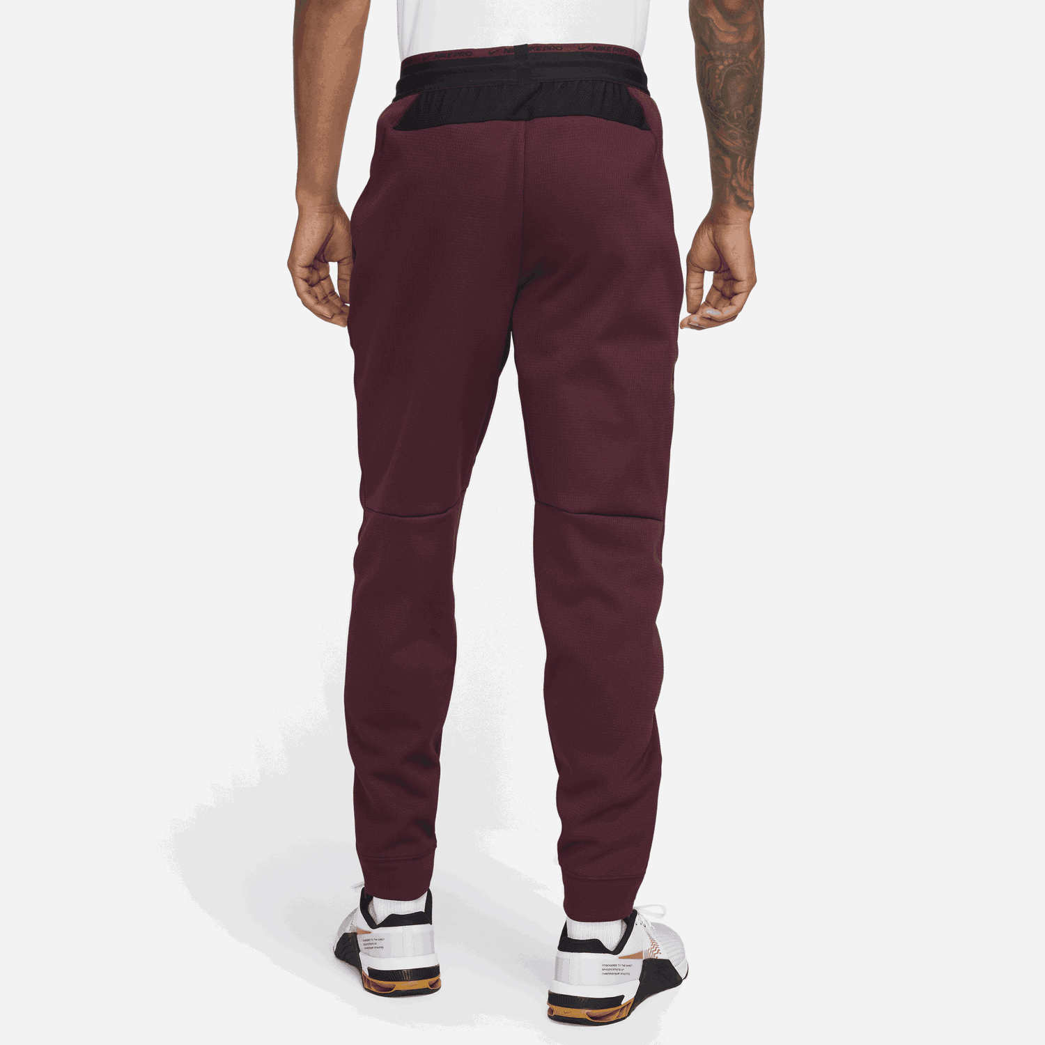 Спортни панталони Nike Therma Sphere Therma-FIT Fitness Trousers Бургунди | DD2122-681, 1