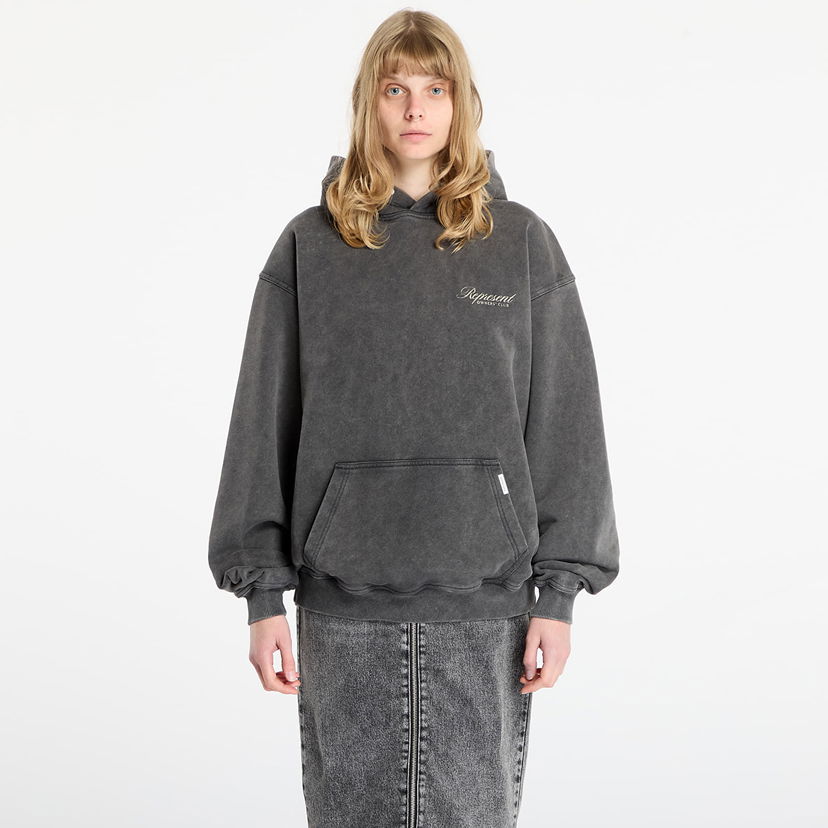 Суитчър Represent Clo Vintage Owners Club Script Hoodie Сиво | OCM41200-47