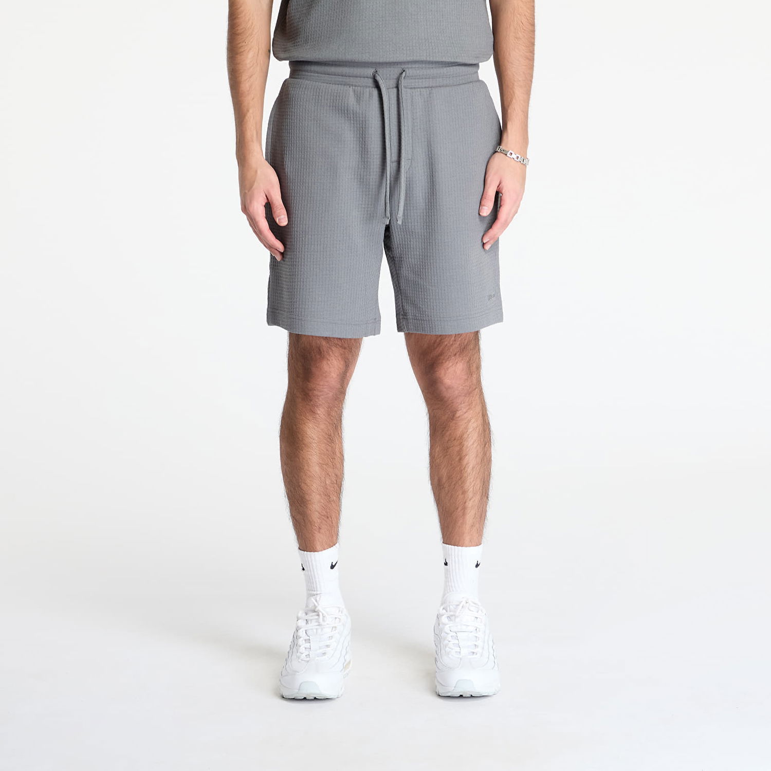 Къси панталони BOSS Hugo Boss Austin Waffle Shorts Сиво | 50532023-086, 0