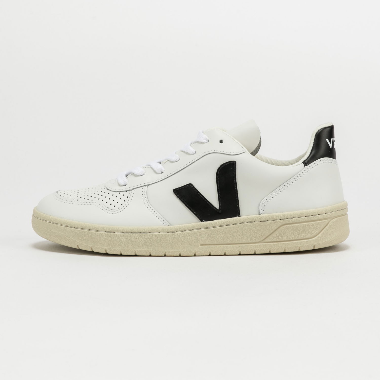 Кецове и обувки Veja V-10 Leather Бяло | VX0200005B, 0