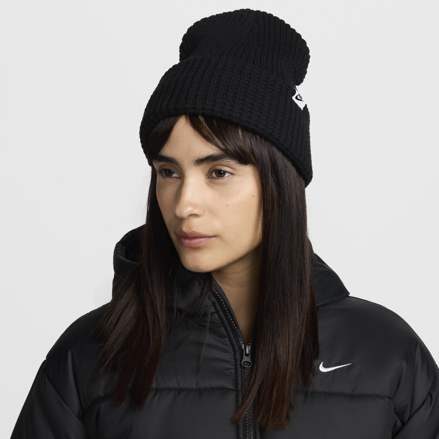Шапка Nike Peak Beanie Черно | FZ2123-010, 0