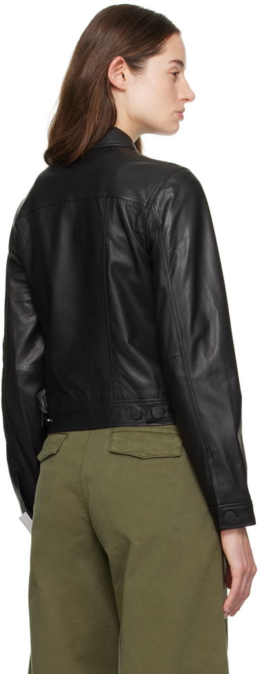 Яке rag & bone rag & bone Debbie Leather Jacket Черно | WAW23H20161816, 2
