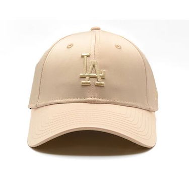 Шапка с козирка New Era Satin 9FORTY LA Dodgers Adjustable Cap Бежово | 60595362, 1