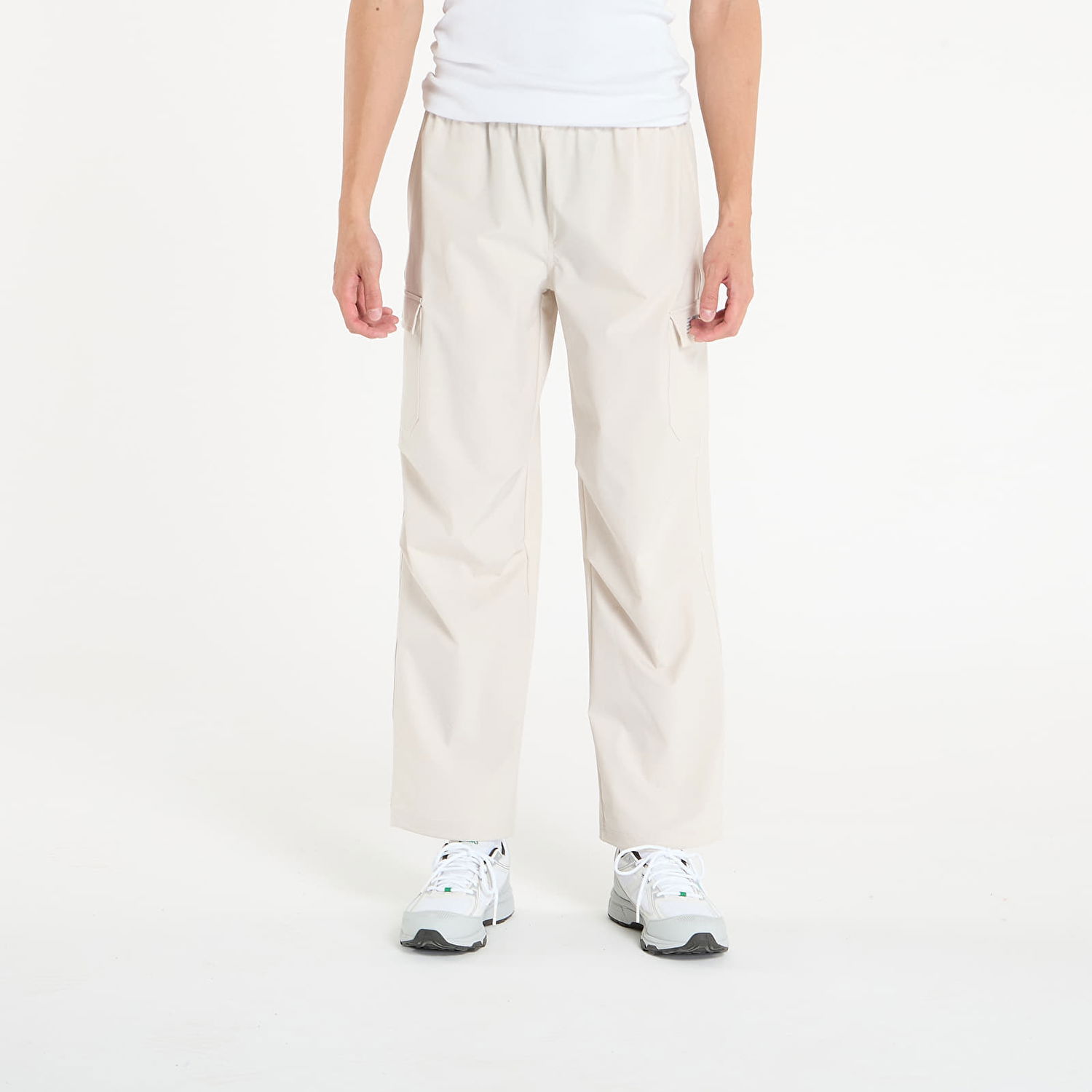 Карго панталони New Balance Ripstop Cargo Pant L Бежово | MP51538TWF, 0
