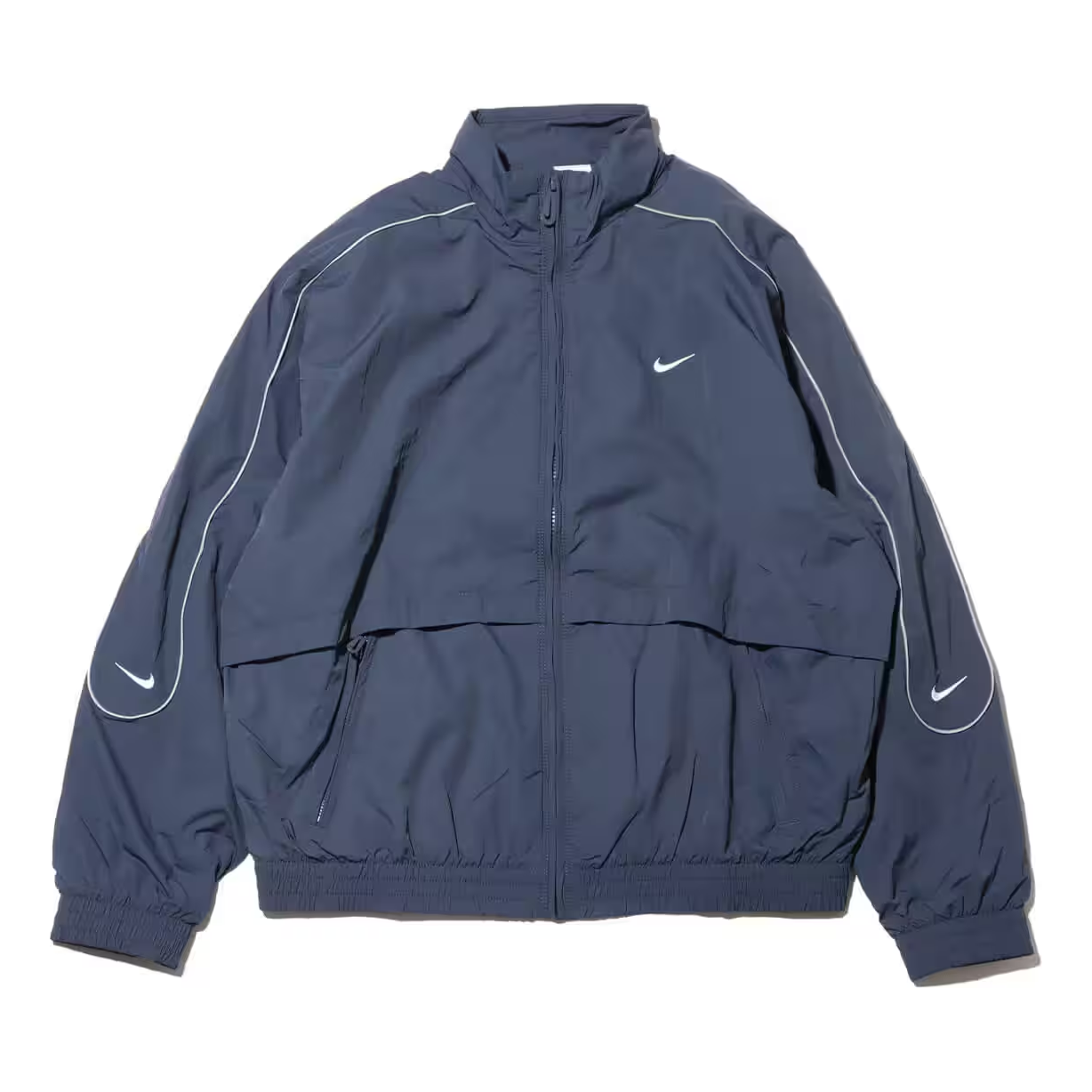 Яке Nike Sportswear Solo Swoosh Woven Track Jacket Тъмно синьо | FB8623-437, 0