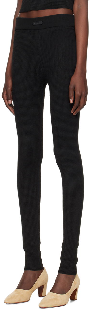 Клинове Fear of God Fear of God ESSENTIALS Waffle Leggings Черно | 192BT247270FW, 3