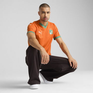 Фланелка Puma Ivory Coast Home 2025 Jersey Оранжево
 | 777187_01, 2