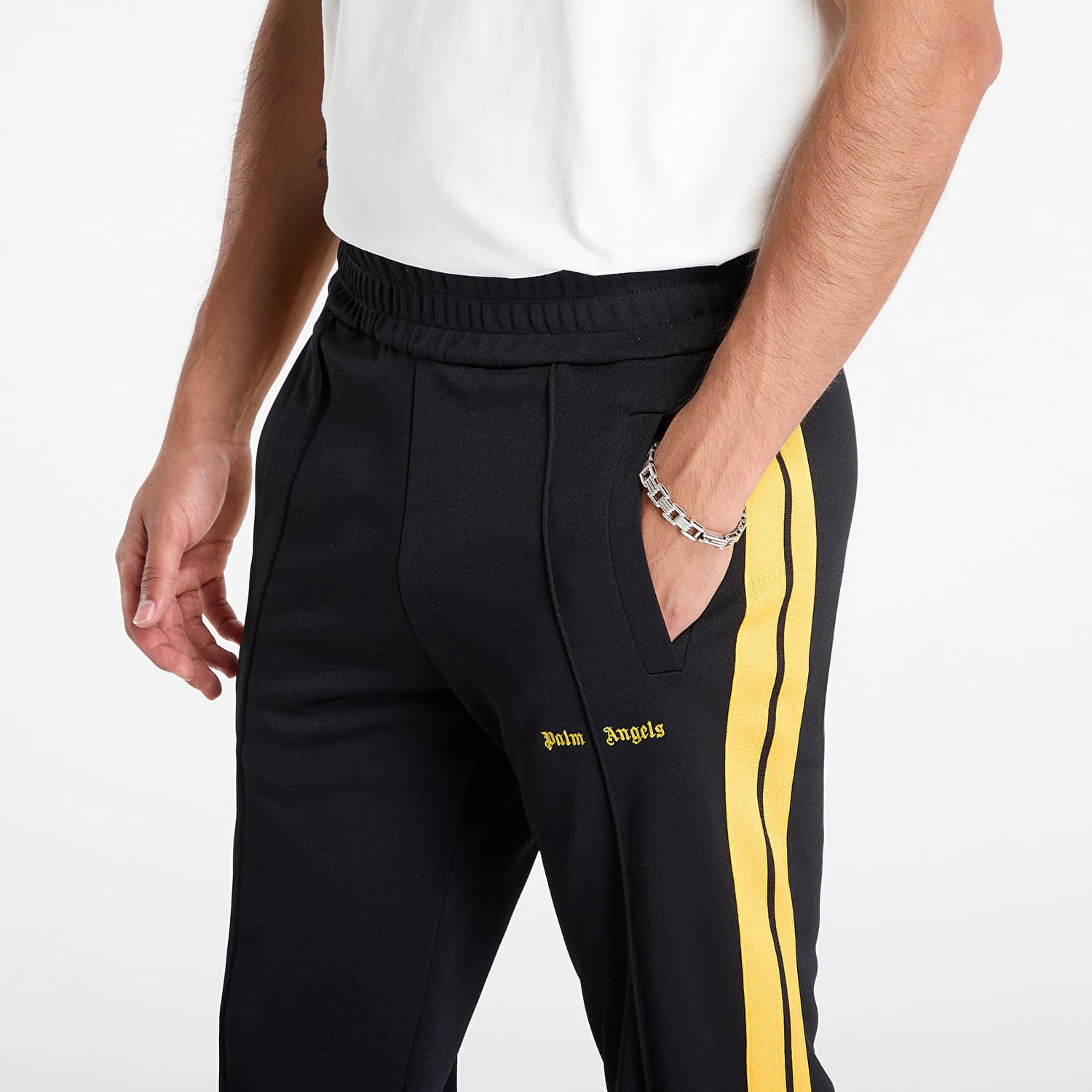 Спортни панталони Palm Angels Palm Angels Classic Logo Track Pants Черно | PMCJ020F25FAB0011018, 1