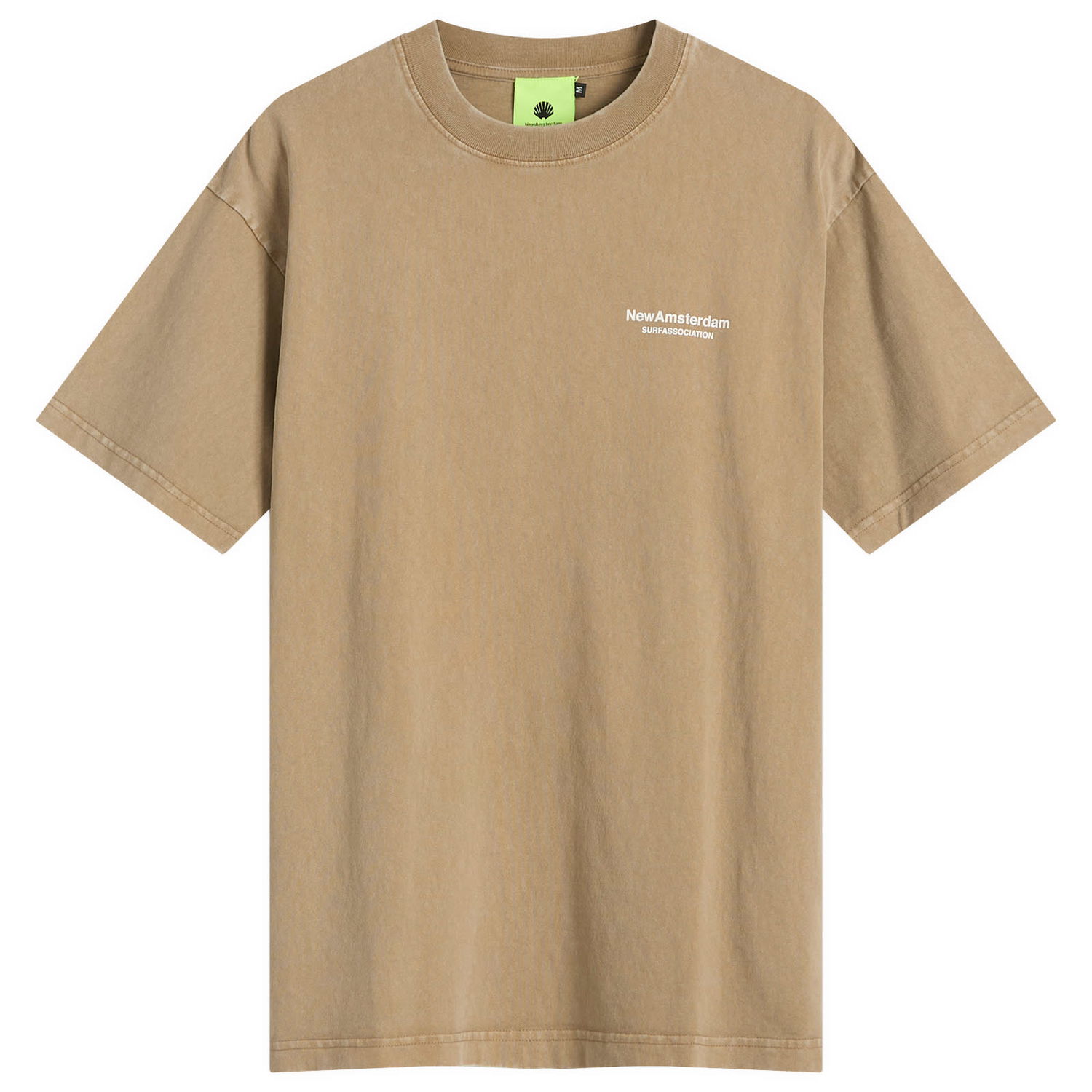 Тениска New Amsterdam Surf Association Surf Association Seal Logo T-Shirt, Size Large Кафяво | 2501096002, 0