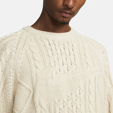 Пуловер Nike Life Cable Knit Sweater Бежово | DQ5176-206, 3