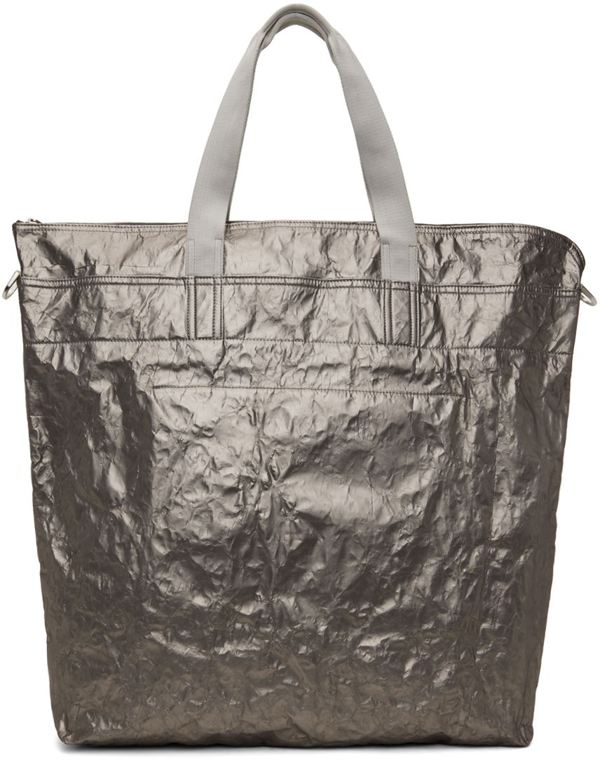Голяма пазарска чанта Rick Owens Rick Owens Shuttle Large Tote Bag Сиво | RA01D0466 SHU68, 0
