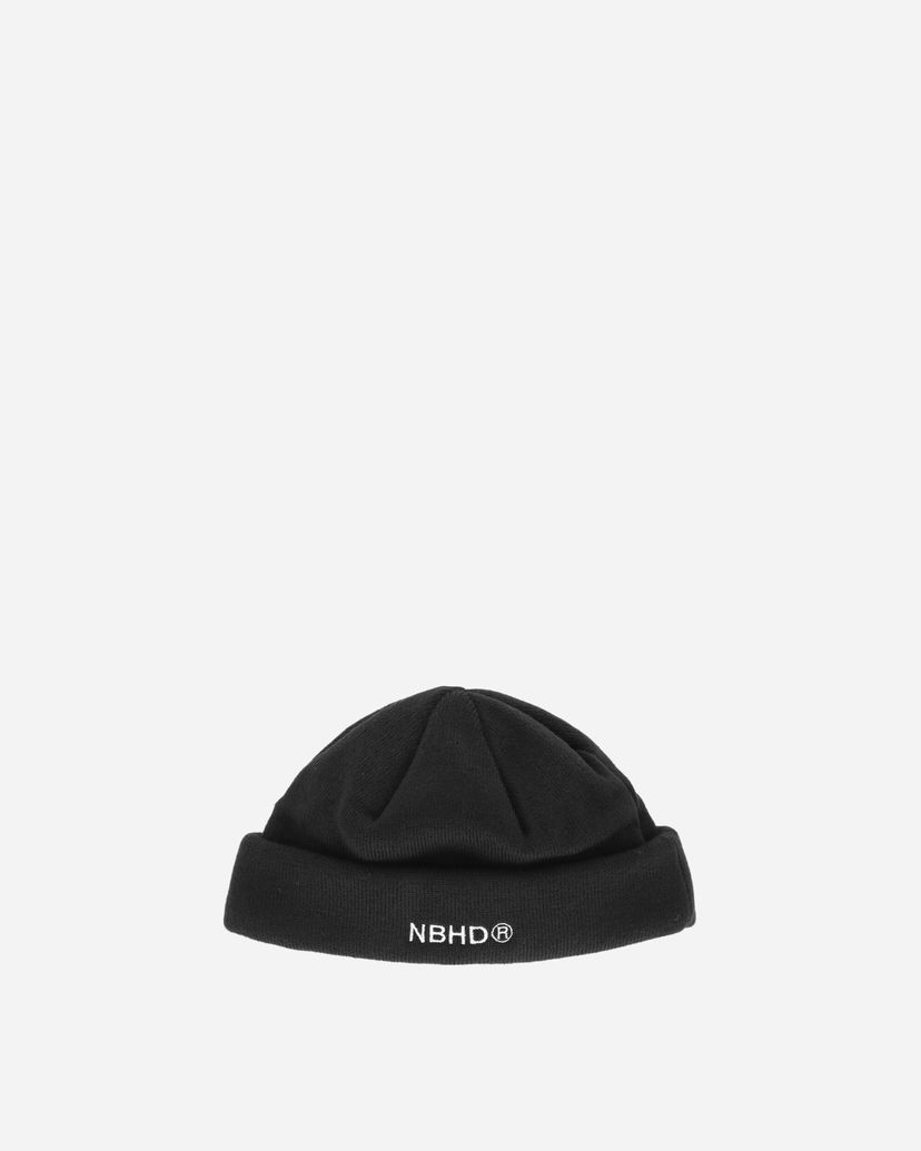 Шапка Neighborhood Mini Beanie Черно | 242YGNH-HT02 BK