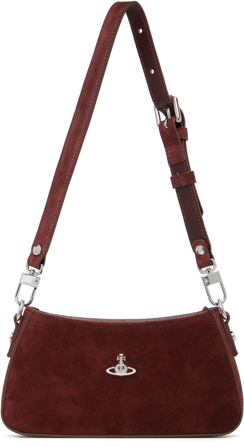 Чанта през рамо Vivienne Westwood Tasha Shoulder Phone Bag Бургунди | 5801000JW-L007E-