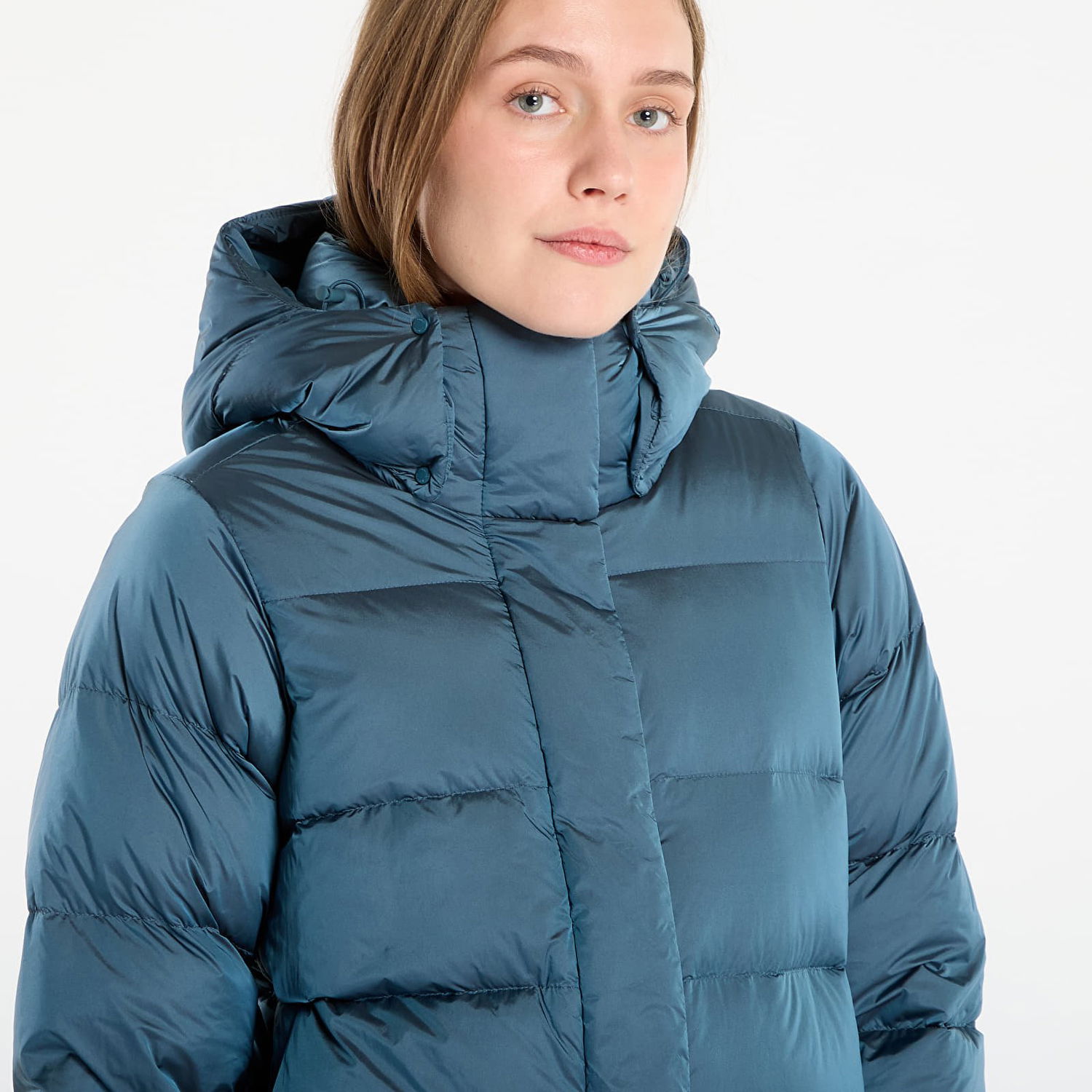 Пухо яке Columbia Columbia Amaze Puff Hooded Down Jacket Синьо | 2133714429, 1