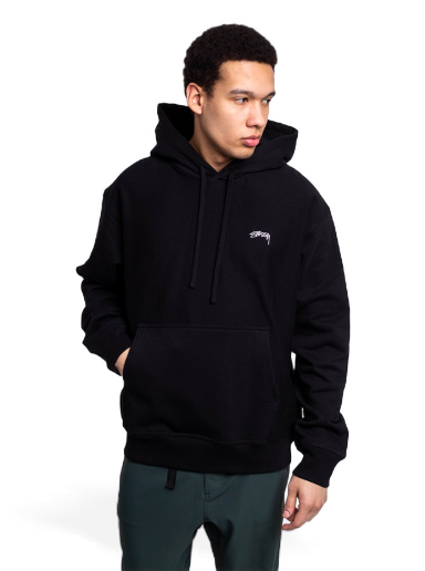 Суитчър Stüssy Stock Logo Hood Черно | 118469