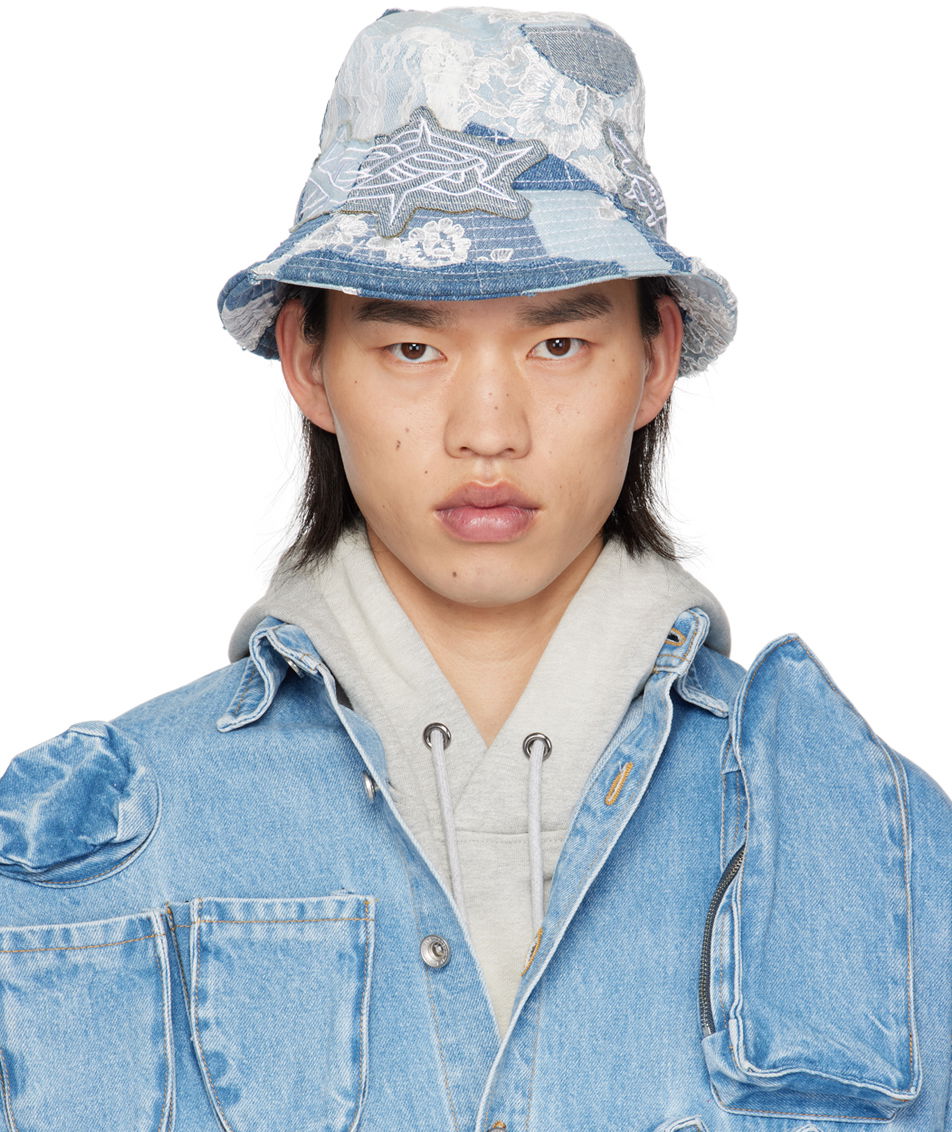 Шапка Who Decides War Thorn Wrapped Grid Bucket Hat Многоцветен | 1141340008SS24, 0