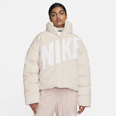 Пухо яке Nike Sportswear Essential Therma-FIT Бежово | FB8727-104, 2