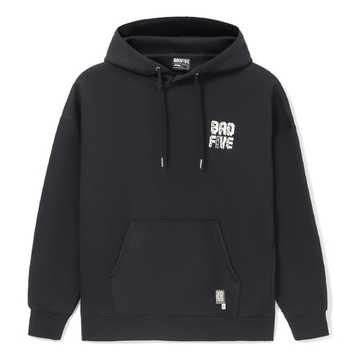 Суитчър Li-Ning BADFIVE Limited Series Loose Pullover Hoodie Черно | AWDS131-4