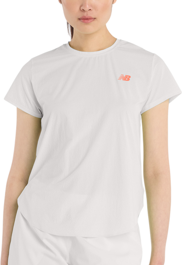 Тениска New Balance New Balance Race Day Ultra Light T-Shirt Бяло | wt51227-gym, 0