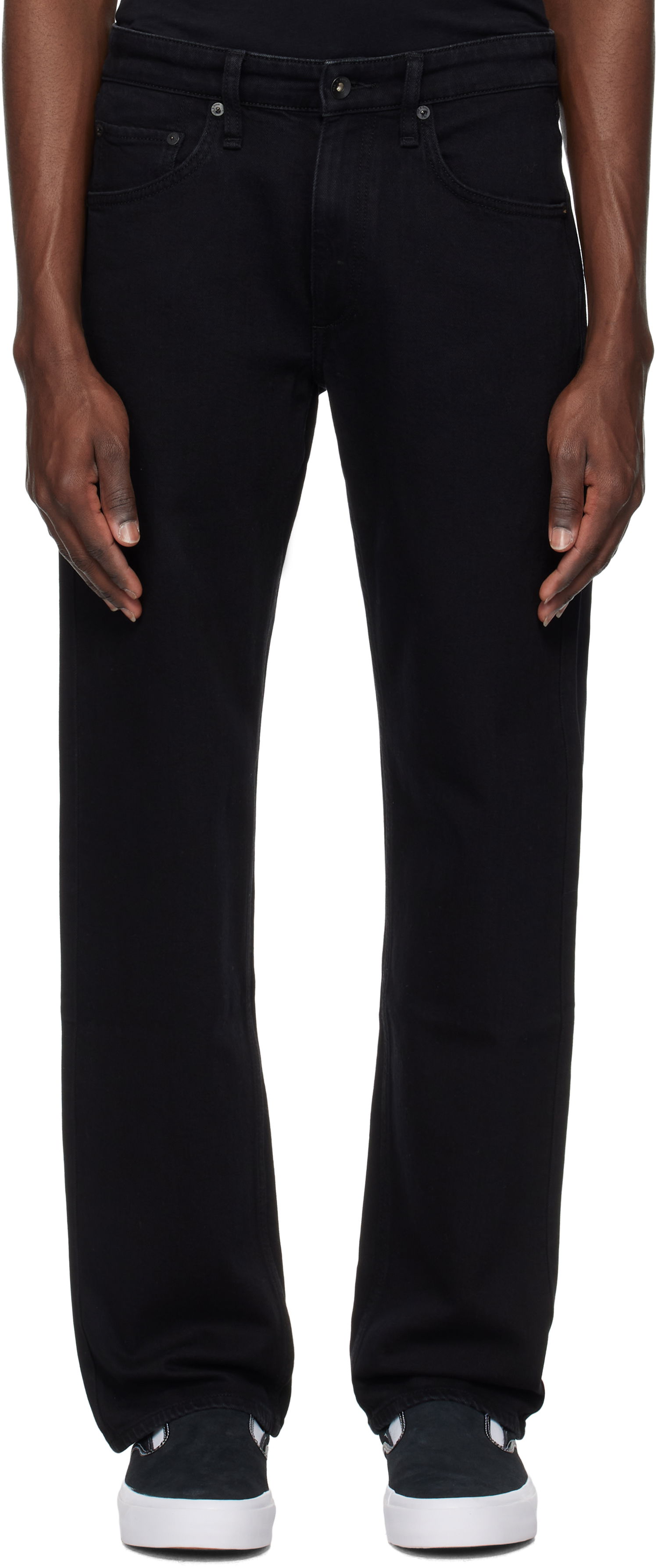 Дънки rag & bone Fit 4 Straight Fit Jeans Черно | MED24P1247FMBL, 0