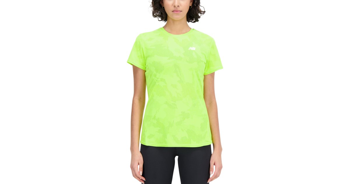Тениска New Balance Q Speed Зелено | wt33281-thw, 1