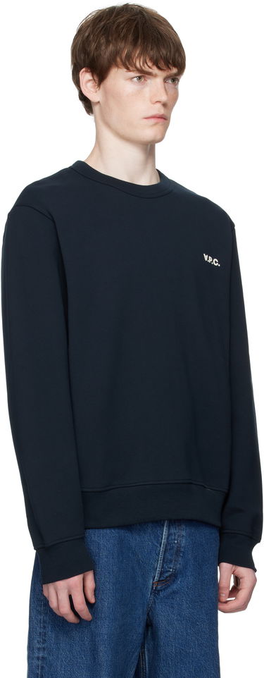 Суитчър A.P.C. Boxy Petit 'VPC' Sweatshirt Тъмно синьо | COHBR-H27916, 1