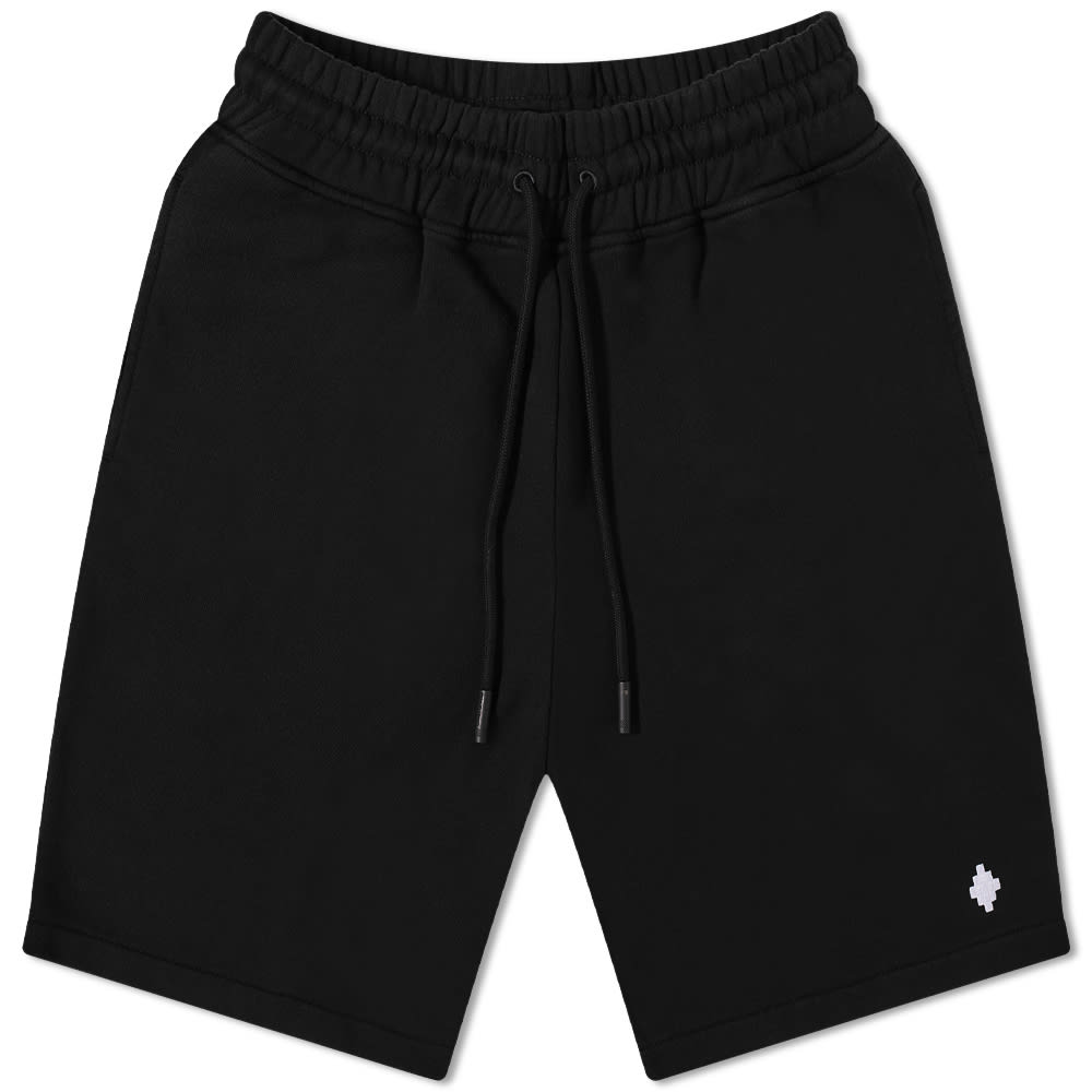 Къси панталони Marcelo Burlon Shorts Cross Черно | CMCI010C99FLE0011001, 0