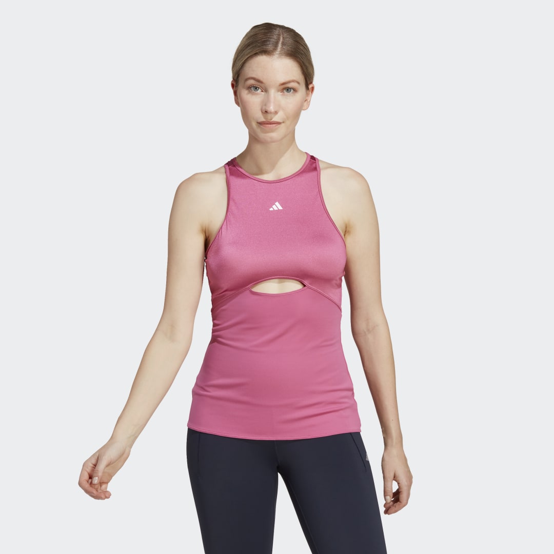 Потник adidas Originals HIIT AEROREADY Training Розово | IB8592, 1