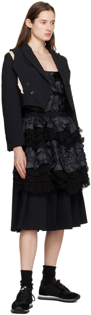 Пола Comme des Garçons Comme des Garçons Layered Midi Skirt Черно | RL-S008-051, 3