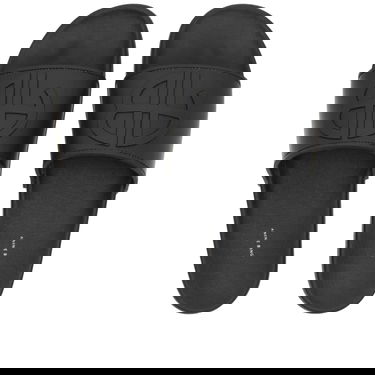 Кецове и обувки Anine Bing Isla Logo Slides Черно | A-14-4180-000, 5