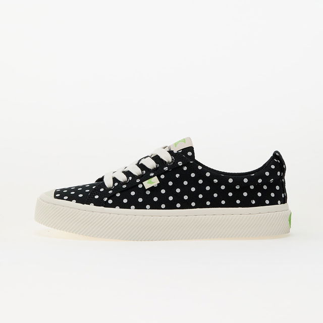 Oca Low Black Polka Dots